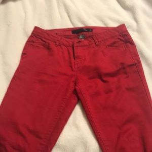 Petite women’s red pants